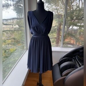 Vera Wang Navy Dress, size 2